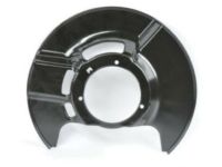 OEM 2003 Honda Pilot Splash Guard, Right Front Brake (16") - 45255-S9V-A00