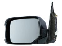 OEM 2013 Honda Pilot Mirror, Driver Side Door (Crystal Black Pearl) - 76250-SZA-A33ZK