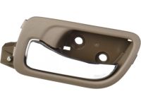 OEM 2007 Honda Accord Handle Assembly, Left Front Door Inside (Taupe) - 72160-SDA-A02ZD
