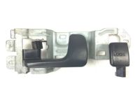 OEM 1996 Honda Civic Handle Assembly, Left Front Inside (Classy Gray) - 72160-S00-A01ZB