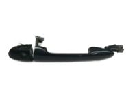 OEM 2014 Honda Pilot Handle Assembly, Left Rear Door (Outer) (Crystal Black Pearl) - 72680-SNE-A11ZW