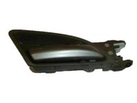 OEM 2014 Honda Crosstour Handle Assembly, Passenger Side Inside (Grand Bonheur Silver) - 72120-TA5-A02ZD