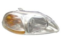 OEM 1997 Honda Civic Unit Head Light, R - 33101-S01-305