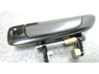 OEM 2002 Honda Civic Handle Assembly, Left Front Door (Outer) (Nighthawk Black Pearl) - 72180-S5D-A12ZA