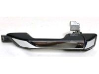 OEM 2011 Honda Odyssey Handle Assembly, Left Front Door (Outer) (Dark Cherry Pearl) - 72180-TK8-A11ZG