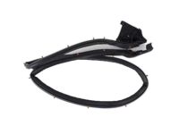 OEM 1993 Honda Civic del Sol Weatherstrip, L. Door - 72350-SR2-013