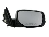 OEM 2015 Honda Accord Mirror Assembly, Passenger Side Door (Crystal Black Pearl) (R.C.) (Heated) - 76200-T2G-A42ZC