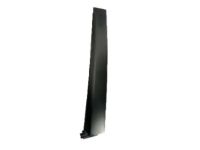 OEM 2009 Acura TL Garnish, Left Front Door Center Pillar (Black Gloss 80) - 72470-TK4-A01ZA