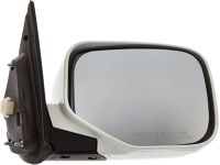 OEM 2011 Honda Ridgeline Mirror Assembly, Passenger Side Door (Bali Blue Pearl) (R.C.) (Heated) - 76200-SJC-A31ZA