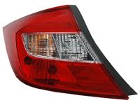 OEM 2012 Honda Civic Taillight Assy., L. - 33550-TR0-A01