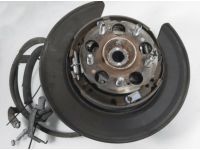 OEM 2012 Honda CR-V Knuckle Complete, Left Rear - 52215-T0A-A00