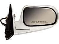 OEM 2000 Honda Accord Mirror Assembly, Passenger Side Door (Satin Silver Metallic) (R.C.) - 76200-S84-A31ZE