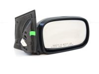 OEM 2006 Honda Civic Mirror Assembly, Passenger Side Door (Nighthawk Black Pearl) (R.C.) - 76200-SVA-A11ZD