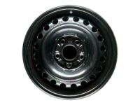 OEM 2011 Honda Civic Disk, Wheel (16X6 1/2J) (Tpms) (Black) (Topy) - 42700-SNA-A11