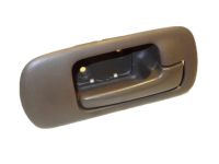 OEM 2005 Honda Civic Handle Assembly, Right Front Inside (Taupe) - 72120-S5N-C01ZC