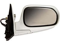 OEM 2007 Honda CR-V Mirror Assembly, Passenger Side Door (Taffeta White) (Heated) - 76200-SWA-A22ZE