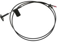 OEM 1997 Honda CR-V Wire Assembly, Hood (Classy Gray) - 74130-S10-A11ZB