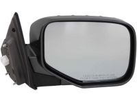 OEM 2007 Honda Ridgeline Mirror Assembly, Passenger Side Door (Nimbus Gray Metallic) (R.C.) (Heated) - 76200-SJC-A21ZH