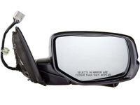 OEM Honda Odyssey Mirror, Passenger Side Door (Dark Cherry Pearl) - 76200-TK8-A71ZA