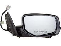 OEM 2015 Honda Odyssey Mirror, Passenger Side Door (Dark Cherry Pearl) - 76200-TK8-A71ZA