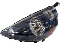 OEM 2007 Honda Fit Headlight Unit, Driver Side (Nighthawk Black Pearl) - 33151-SLN-A01ZC