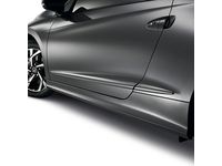 OEM Honda CR-Z Body Side Molding (Deep Violet Pearl II-exterior) (PREMIUM VELVET PURPLE PEARL) - 08P05-SZT-1V0