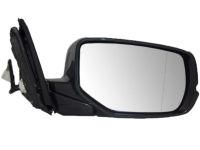 OEM 2013 Honda Accord Mirror Assembly, Passenger Side Door (Crystal Black Pearl) (R.C.) (Heated) - 76200-T3L-A52ZE