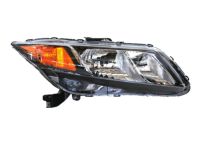 OEM 2012 Honda Civic Headlight Assembly, Passenger Side - 33100-TR0-A01