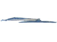 OEM Honda Odyssey Arm, Windshield Wiper (Passenger Side) - 76610-SX0-A01