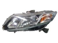OEM 2013 Honda Civic Headlight Assembly, Driver Side - 33150-TR0-A51