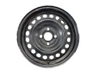 OEM 2017 Honda Fit Disk, Wheel (15X6J) (Black) (Chuo Seiki) - 42700-T5B-N02