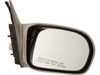 OEM 2001 Honda Civic Mirror Assembly, Passenger Side Door (Titanium Metallic) (R.C.) - 76200-S5D-A21ZH