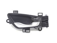 OEM 2019 Honda Civic Handle Assembly, Passenger Side Inside (Dark Steel) - 72120-TBA-A01ZB