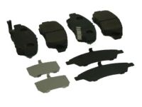 OEM 2012 Honda Fit Pad Set, Front - 45022-TF2-J01
