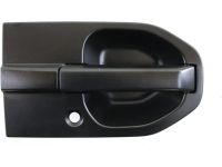 OEM 2004 Honda Element Handle Assembly, Right Front Door (Outer) (Flat Black) - 72140-SCV-A01ZA
