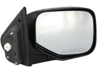 OEM 2010 Honda Ridgeline Mirror Assembly, Passenger Side Door (Flat Black) (R.C.) - 76200-SJC-A01ZF