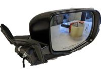 OEM 2018 Honda Ridgeline Mirror Assembly, Passenger Side Door (White Diamond Pearl) (Heated) - 76200-T6Z-A21ZE
