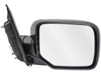 OEM 2014 Honda Pilot Mirror Assembly, Passenger Side (Flat Black) (R.C.) - 76208-SZA-A01ZA