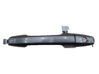 OEM 2011 Honda Pilot Handle Assembly, Driver Side Door (Outer) (Bali Blue Pearl) - 72180-SNE-A11ZP