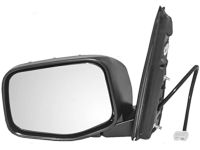 OEM 2011 Honda Odyssey Mirror Assembly, Driver Side Door (Formal Black Ii) (R.C.) (Heated) - 76250-TK8-A11ZA