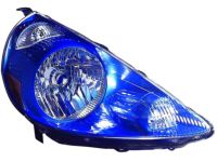 OEM Honda Fit Headlight Unit, Passenger Side (Vivid Blue Pearl) - 33101-SLN-A01ZA