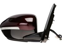 OEM 2015 Honda Odyssey Mirror, Driver Side Door (Dark Cherry Pearl) - 76250-TK8-A61ZA