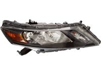 OEM 2012 Honda Crosstour Headlight Assembly, Passenger Side - 33100-TP6-A01
