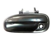 OEM 2001 Honda Accord Handle Assembly, Left Front Door (Outer) (Nighthawk Black Pearl) - 72180-S82-A01ZL