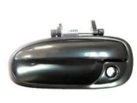 OEM 2002 Honda Accord Handle Assembly, Left Front Door (Outer) (Nighthawk Black Pearl) - 72180-S82-A01ZL
