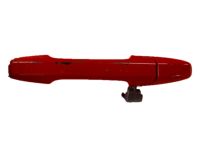 OEM 2008 Honda Civic Handle Assembly, Passenger Side Door (Outer) (Rallye Red) - 72140-SNE-A11ZK