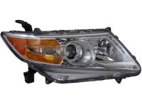 OEM Honda Odyssey Headlight Assembly, Passenger Side - 33100-TK8-A01