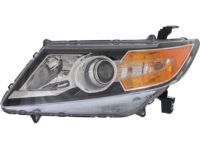 OEM 2017 Honda Odyssey Headlight Assembly, Driver Side - 33150-TK8-A02