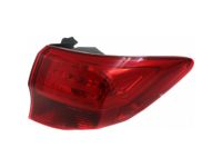 OEM 2014 Acura RDX Taillight Assembly, Passenger Side - 33500-TX4-A01