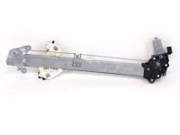 OEM 2016 Honda Accord Regulator Assembly, Left Front Door - 72250-T2A-A11